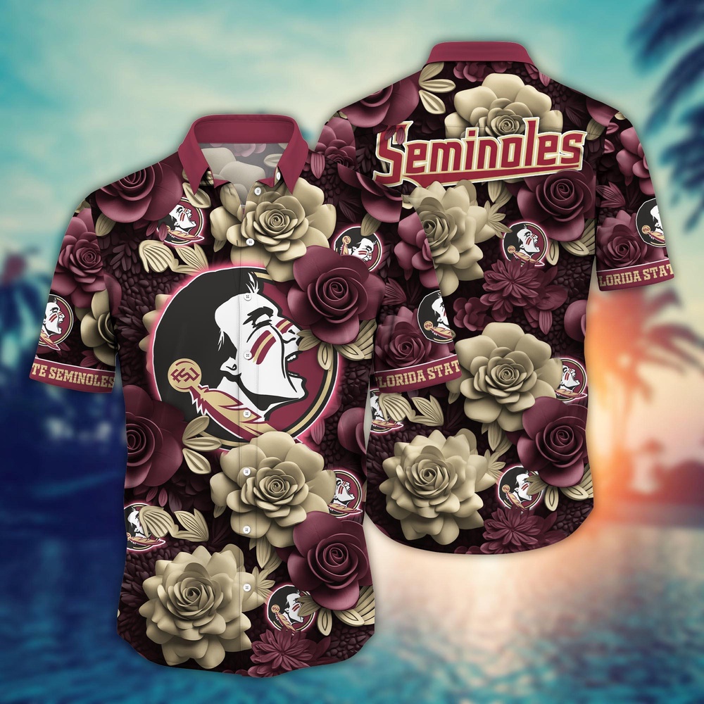 NCAA Florida State Seminoles Hawaiian Shirt Sway In Style For Sports Fans