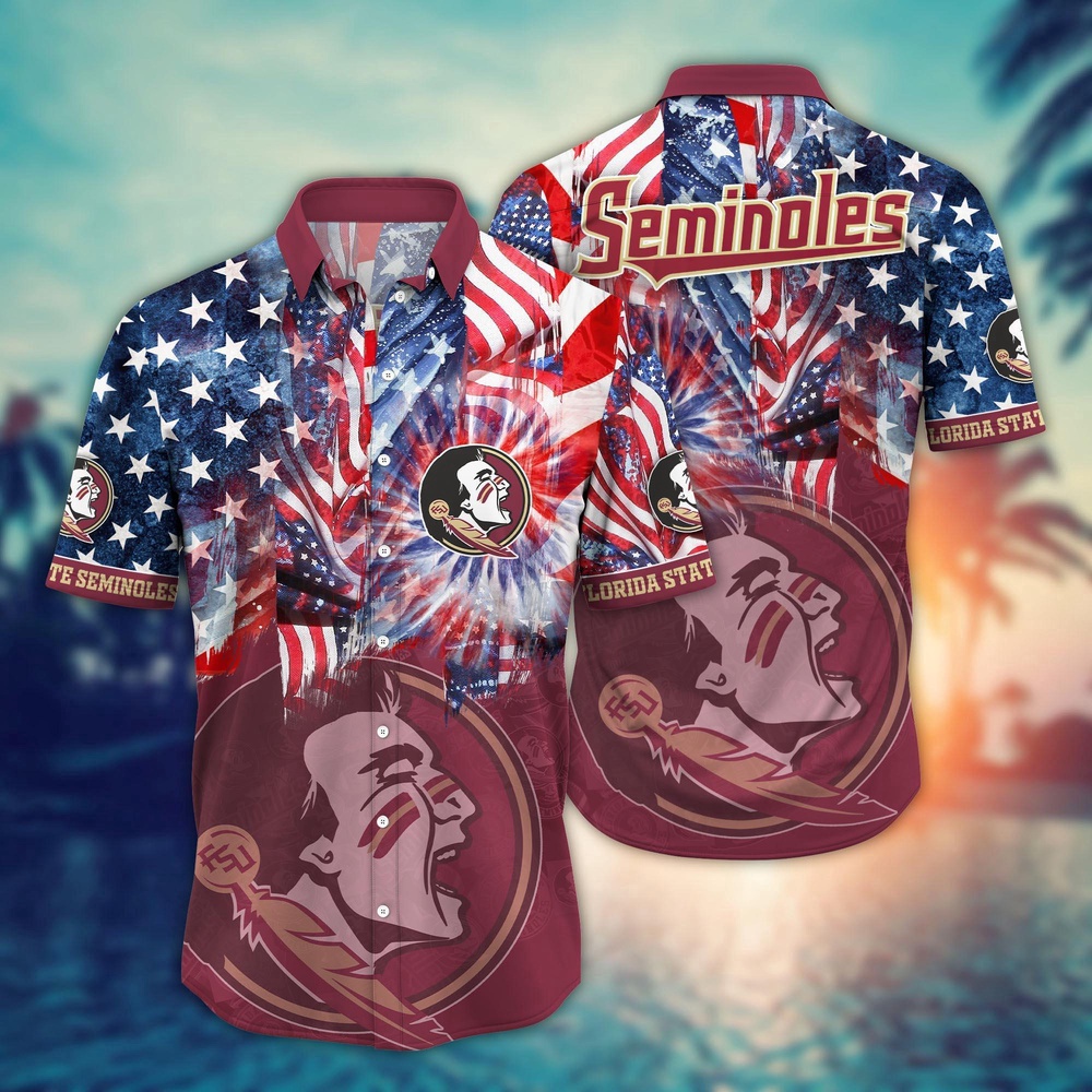 NCAA Florida State Seminoles Hawaiian Shirt Winning Waves Gift For Fans