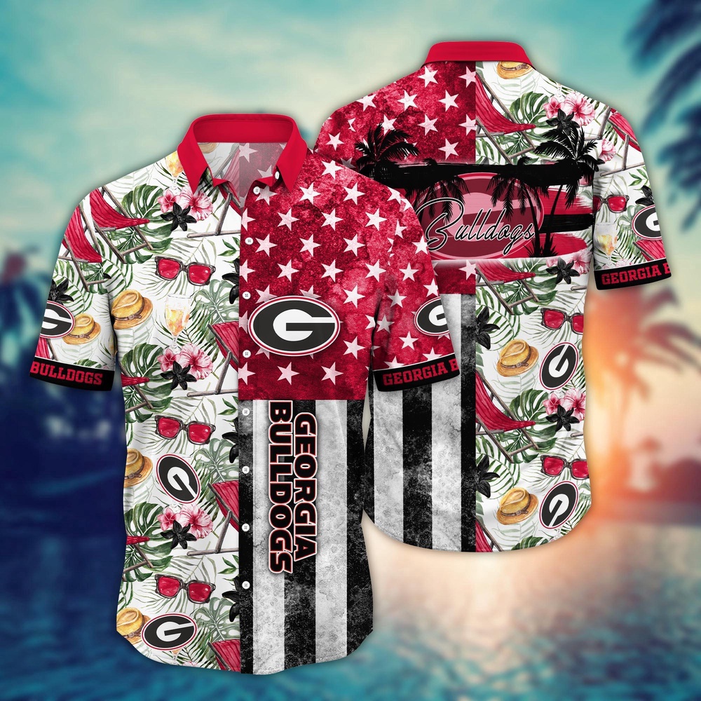 NCAA Georgia Bulldogs Hawaiian Shirt Spectator Style Gift For Fans