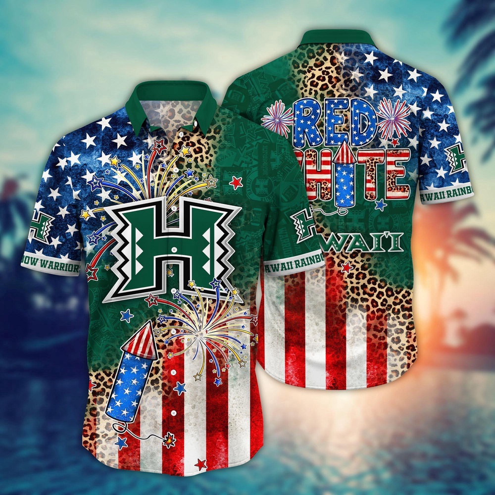 NCAA Hawaii Rainbow Warriors Hawaiian Shirt Aloha All Star Style Gift For Fans