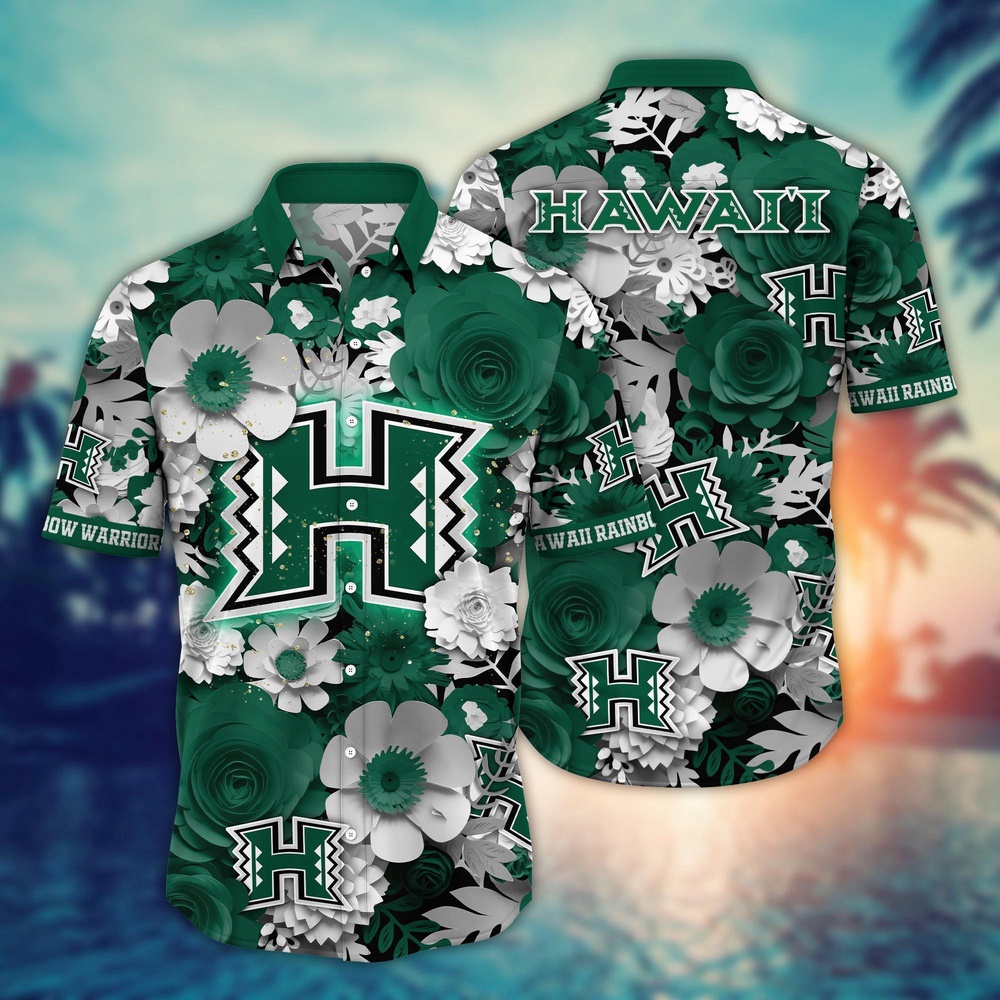 NCAA Hawaii Rainbow Warriors Hawaiian Shirt Grandstand Gala For Fans