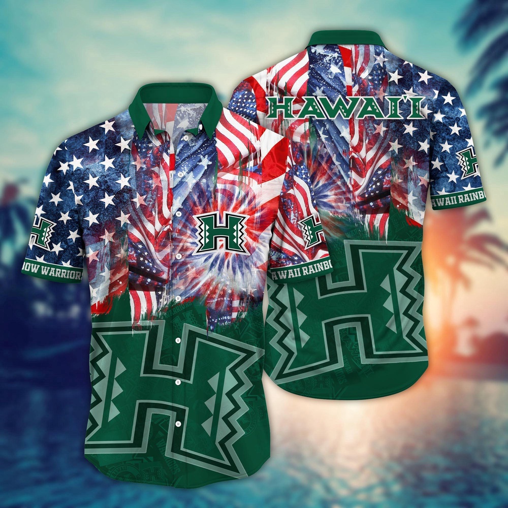 NCAA Hawaii Rainbow Warriors Hawaiian Shirt Marching Band Bloom Gift For Fans