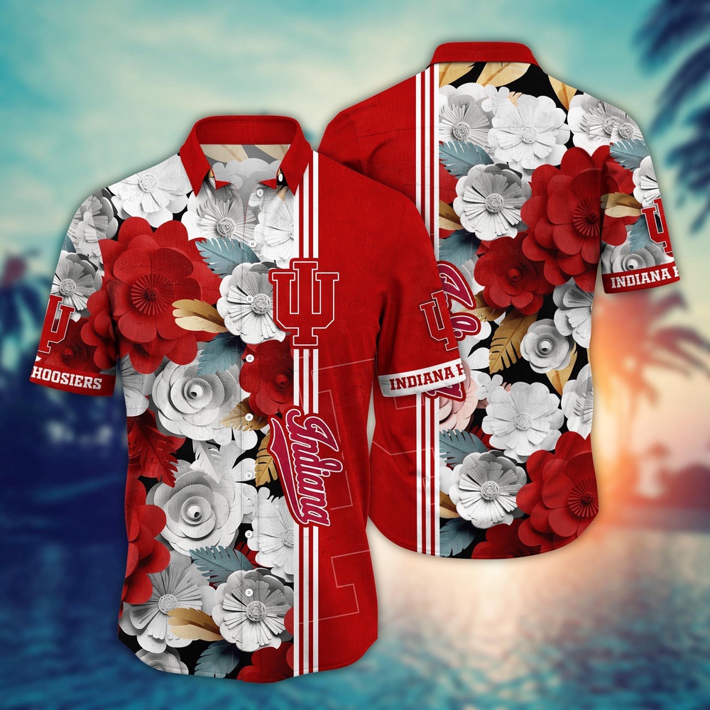 NCAA Indiana Hoosiers Hawaiian Shirt Champion’s Paradise For Sports Fans