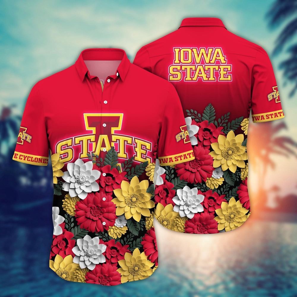 NCAA Iowa State Cyclones Hawaiian Shirt Spectacle Swing For Fans NCAA Iowa State Cyclones Hawaiian Shirt Spectacle Swing For Fans