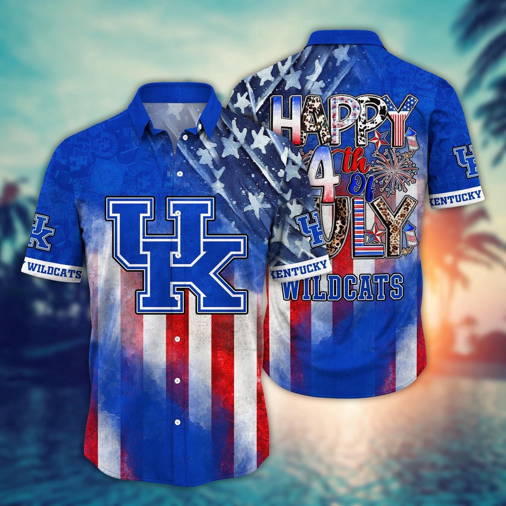 NCAA Kentucky Wildcats Hawaiian Shirt Spectator Symphony Gift For Fans NCAA Kentucky Wildcats Hawaiian Shirt Spectator Symphony Gift For Fans