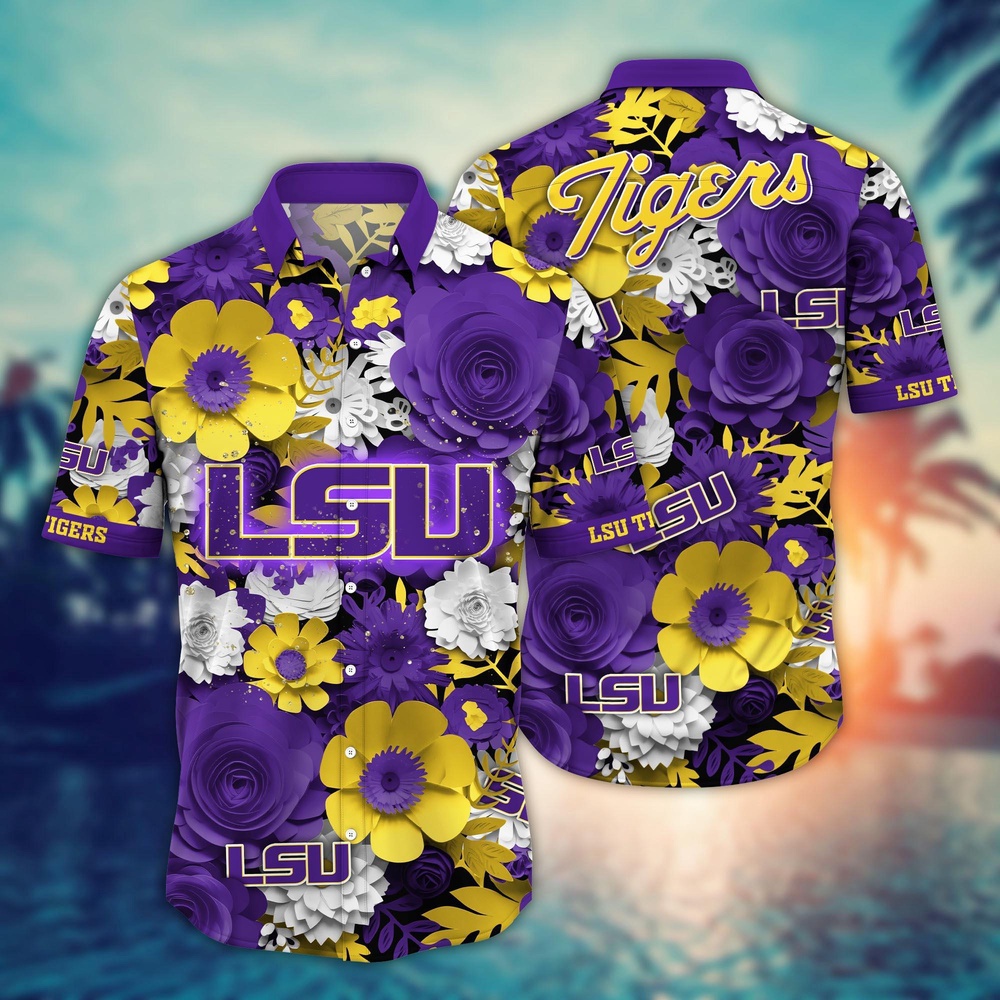 NCAA LSU TIGERS Hawaiian Shirt Breeze Through Triumph For Fans