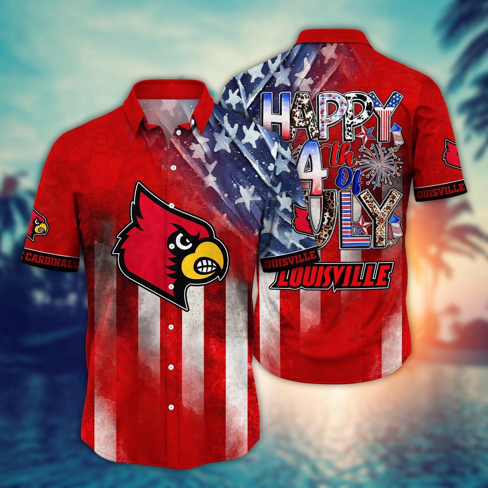 NCAA Louisville Cardinals Hawaiian Shirt Spectator Symphony Gift For Fans
