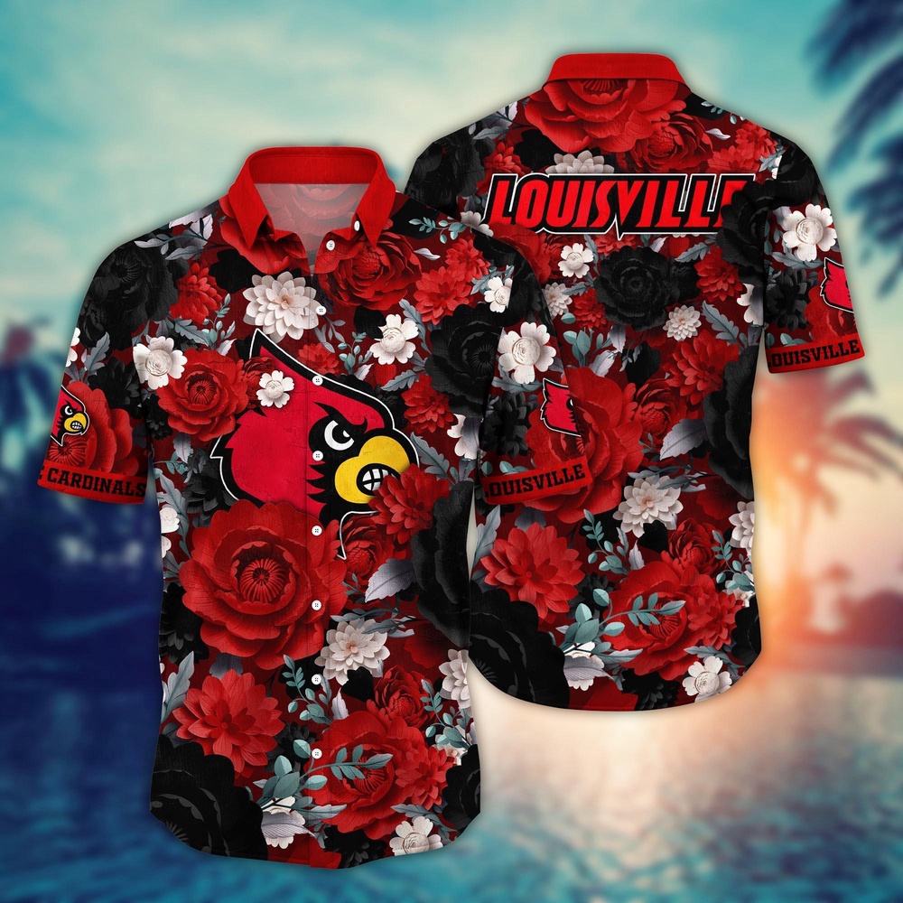 NCAA Louisville Cardinals Hawaiian Shirt Sway in Style For Fans