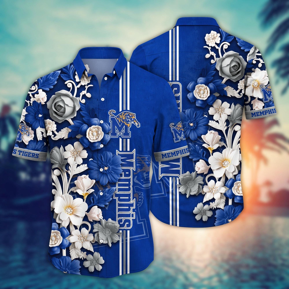 NCAA Memphis Tigers Hawaiian Shirt Fusion Delight For Sports Fans NCAA Memphis Tigers Hawaiian Shirt Fusion Delight For Sports Fans