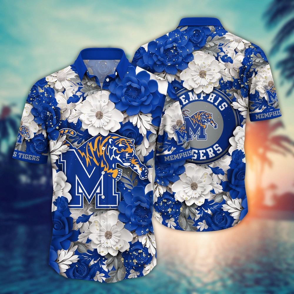 NCAA Memphis Tigers Hawaiian Shirt Spectacular Aloha Symphony For Fans NCAA Memphis Tigers Hawaiian Shirt Spectacular Aloha Symphony For Fans