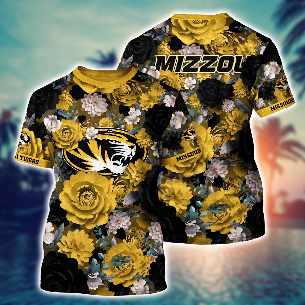 NCAA Missouri Tigers 3D T-Shirt Trendsetting Threads Fashion For Sports Fans NCAA Missouri Tigers 3D T-Shirt Trendsetting Threads Fashion For Sports Fans