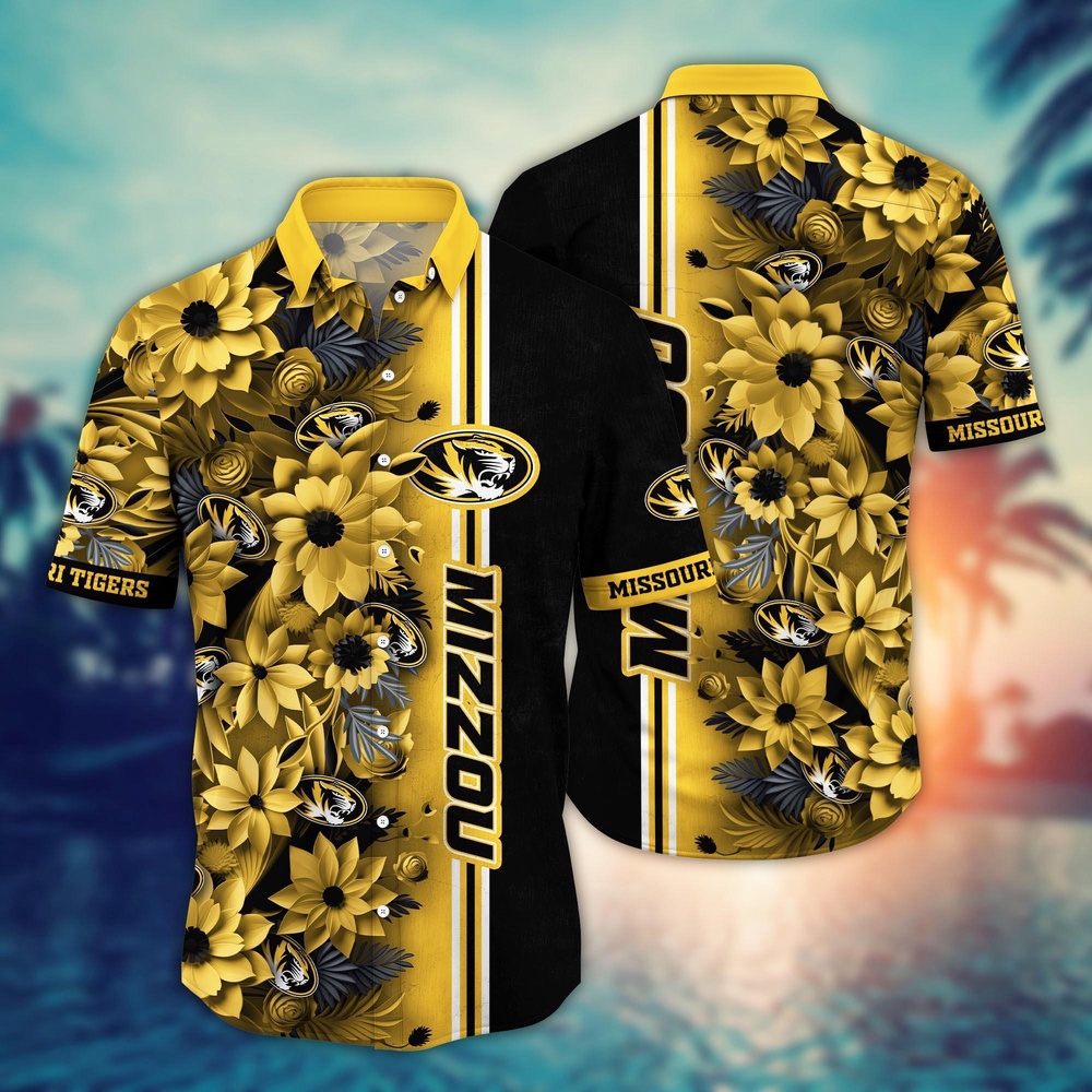 NCAA Missouri Tigers Hawaiian Shirt Paradise Found For Fans NCAA Missouri Tigers Hawaiian Shirt Paradise Found For Fans