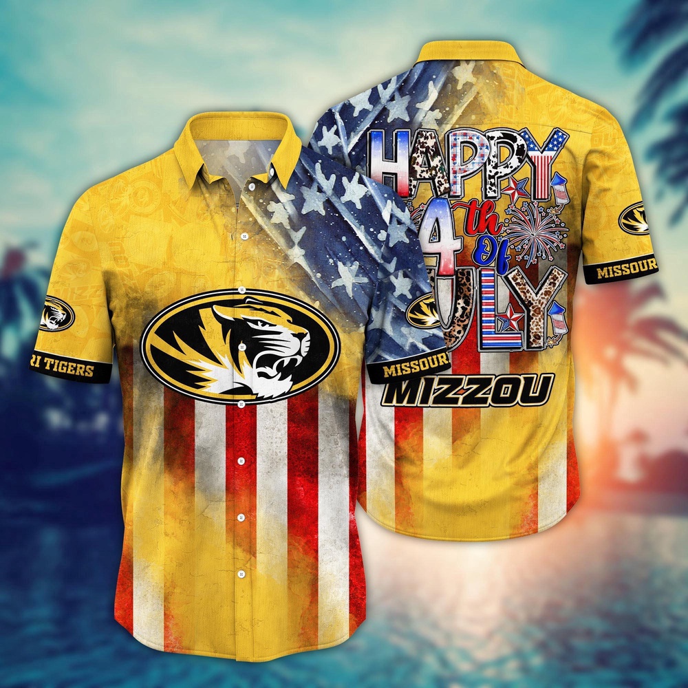 NCAA Missouri Tigers Hawaiian Shirt Spectator Symphony Gift For Fans