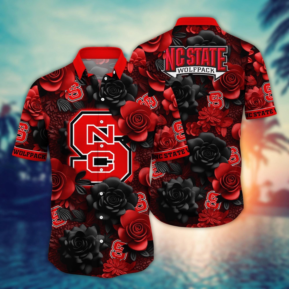 NCAA NC State Wolfpack Hawaiian Shirt Campus Carnival For Sports Fans