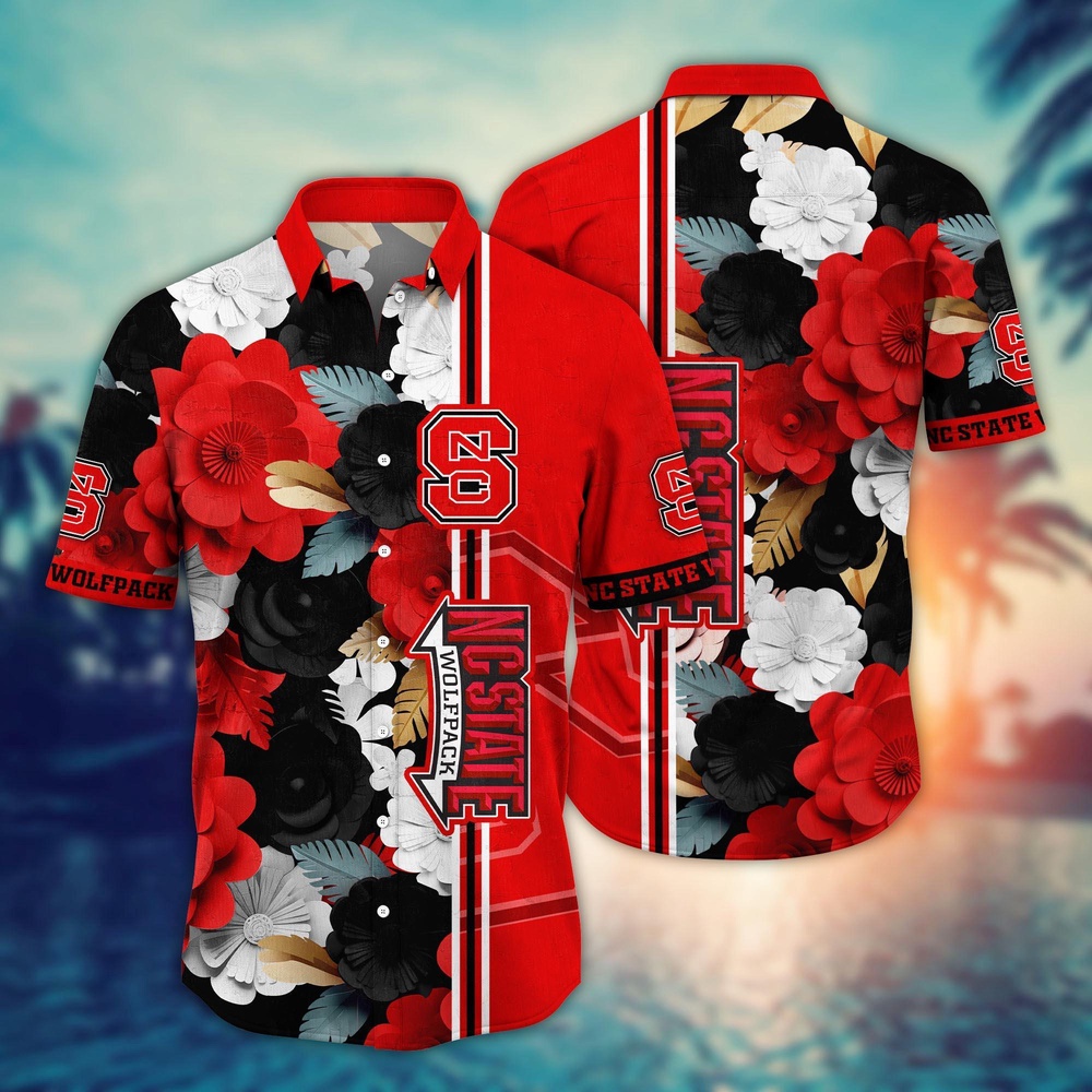 NCAA NC State Wolfpack Hawaiian Shirt Champion’s Paradise For Sports Fans NCAA NC State Wolfpack Hawaiian Shirt Champion’s Paradise For Sports Fans