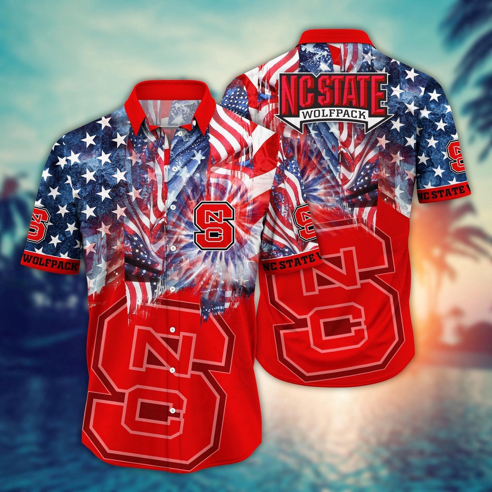 NCAA NC State Wolfpack Hawaiian Shirt Marching Band Bloom Gift For Fans