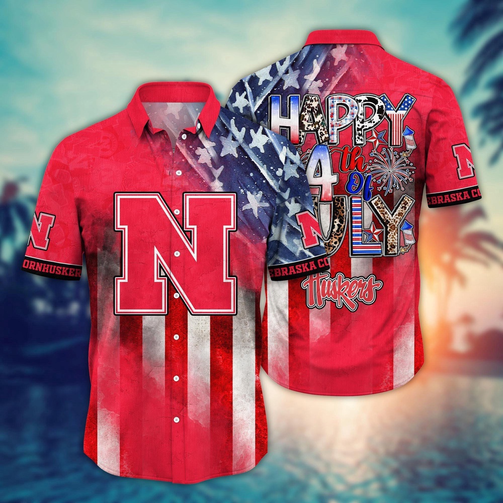 NCAA Nebraska Cornhuskers Hawaiian Shirt Spectator Symphony Gift For Fans NCAA Nebraska Cornhuskers Hawaiian Shirt Spectator Symphony Gift For Fans