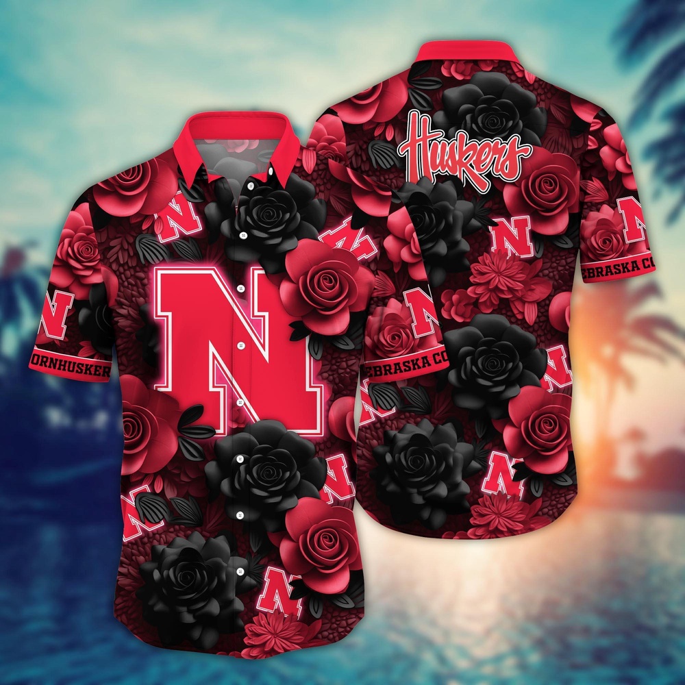 NCAA Nebraska Cornhuskers Hawaiian Shirt Sway In Style For Sports Fans NCAA Nebraska Cornhuskers Hawaiian Shirt Sway In Style For Sports Fans
