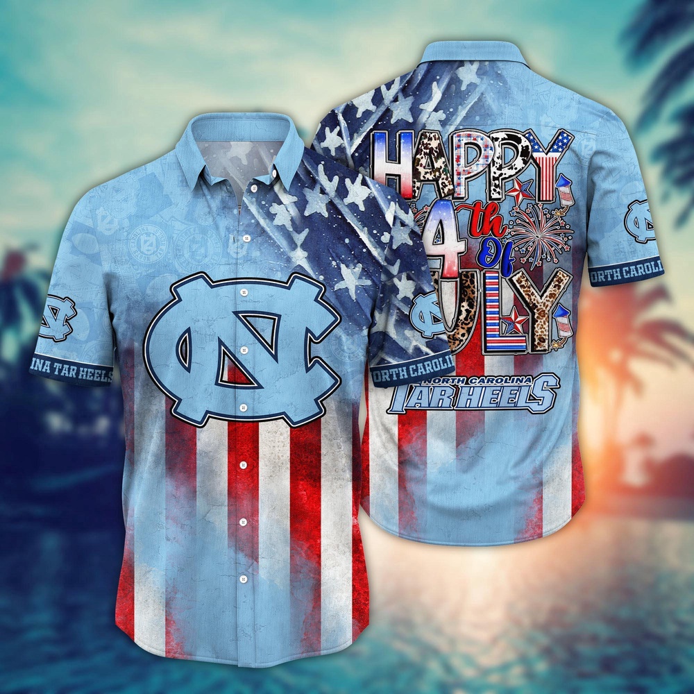 NCAA North Carolina Tar Heels Hawaiian Shirt Spectator Symphony Gift For Fans NCAA North Carolina Tar Heels Hawaiian Shirt Spectator Symphony Gift For Fans