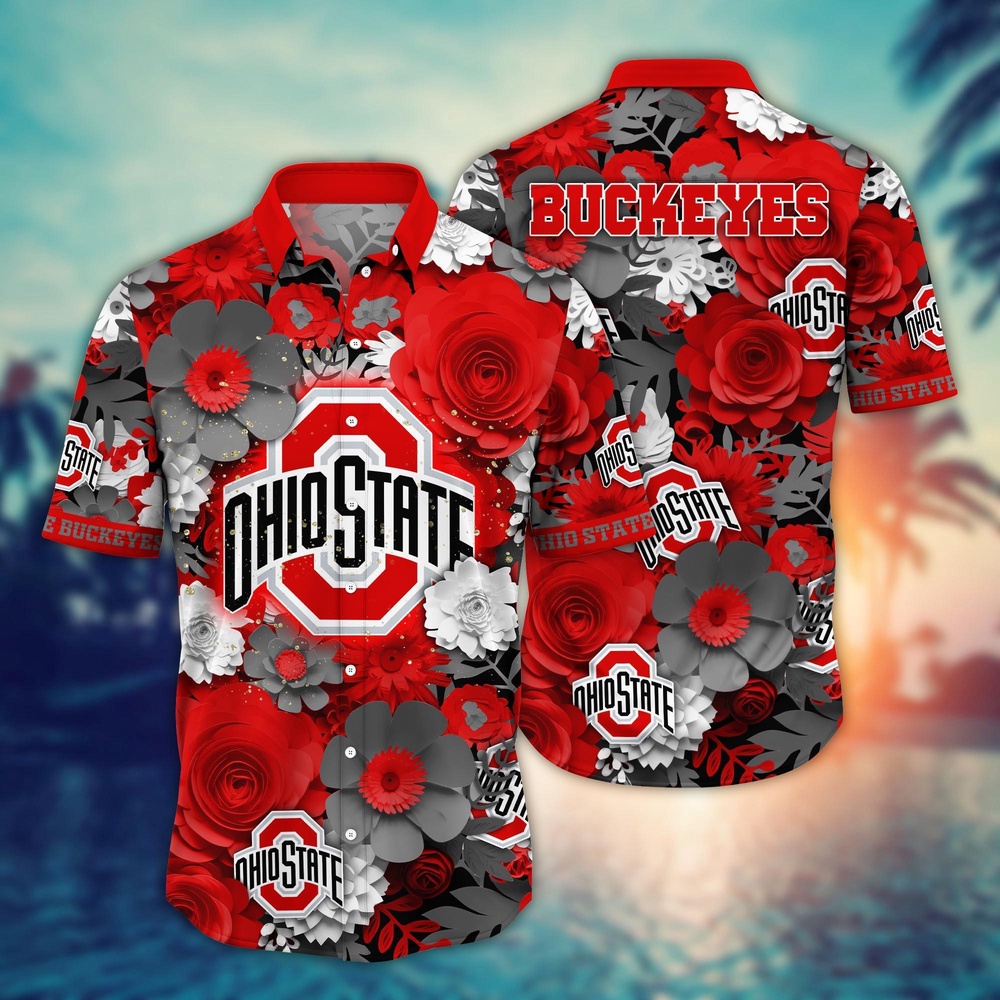 NCAA Ohio State Buckeyes Hawaiian Shirt Breeze Through Triumph For Fans