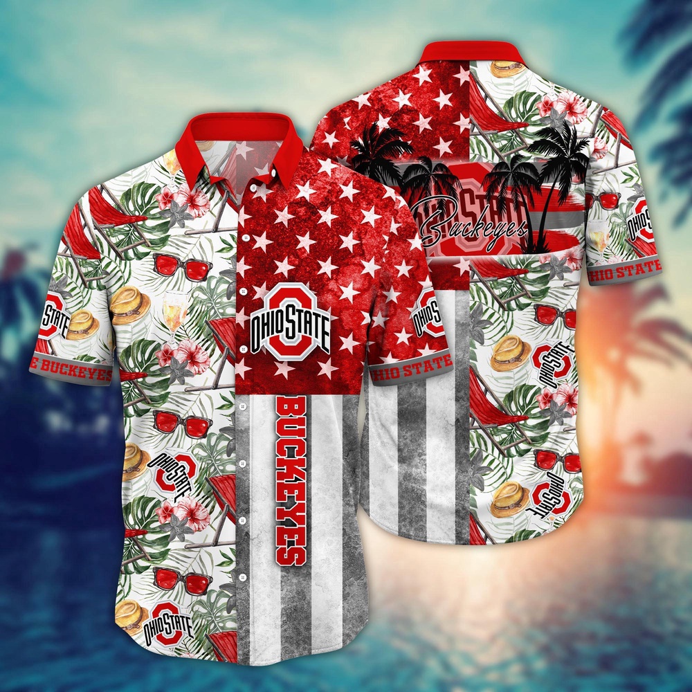 NCAA Ohio State Buckeyes Hawaiian Shirt Spectator Style Gift For Fans