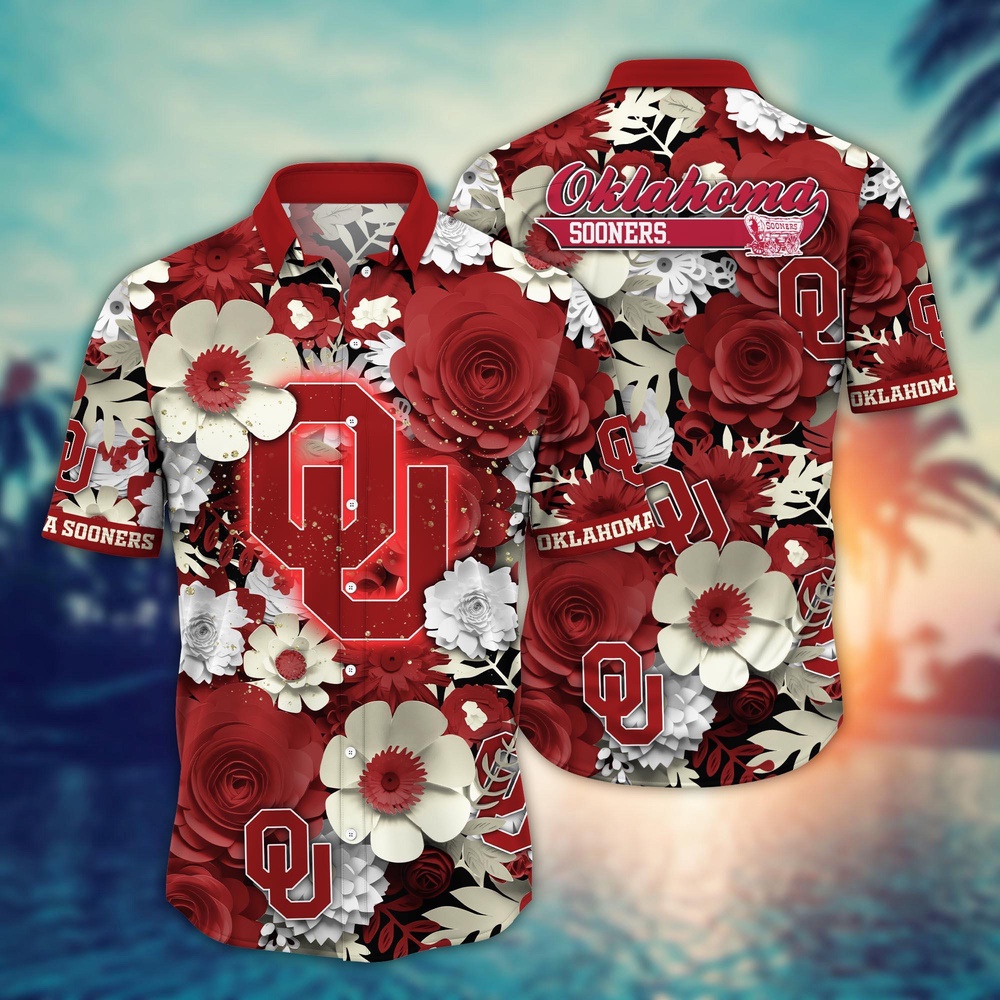 NCAA Oklahoma Sooners Hawaiian Shirt Breeze Through Triumph For Fans NCAA Oklahoma Sooners Hawaiian Shirt Breeze Through Triumph For Fans