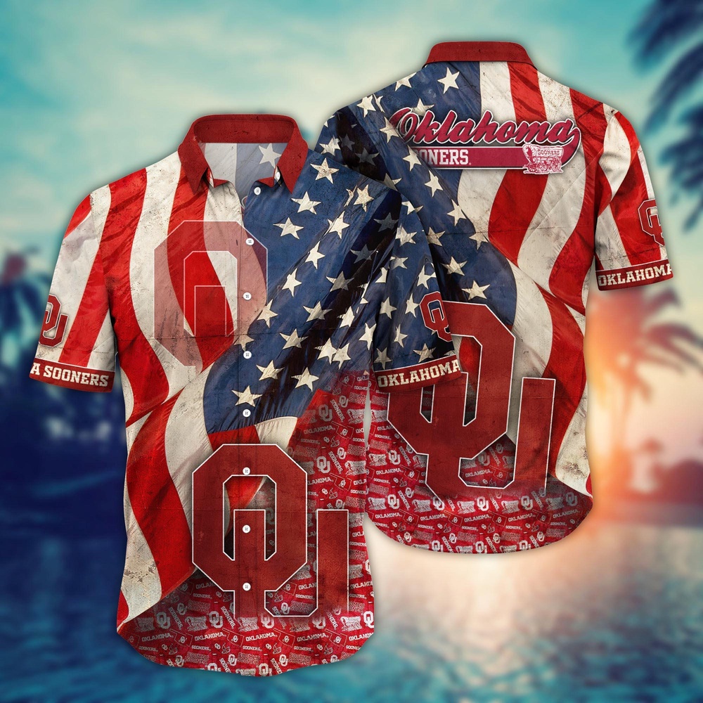 NCAA Oklahoma Sooners Hawaiian Shirt Chic Blossom Waltz For Sports Fans NCAA Oklahoma Sooners Hawaiian Shirt Chic Blossom Waltz For Sports Fans