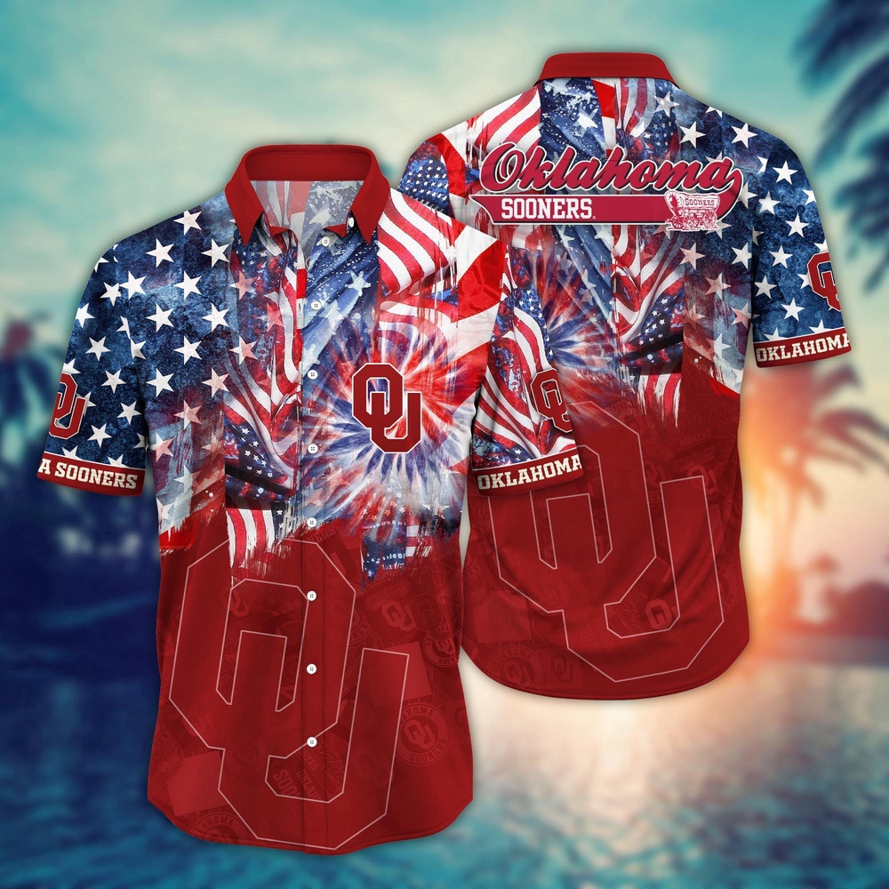 NCAA Oklahoma Sooners Hawaiian Shirt Sideline Bloom Gift For Fans