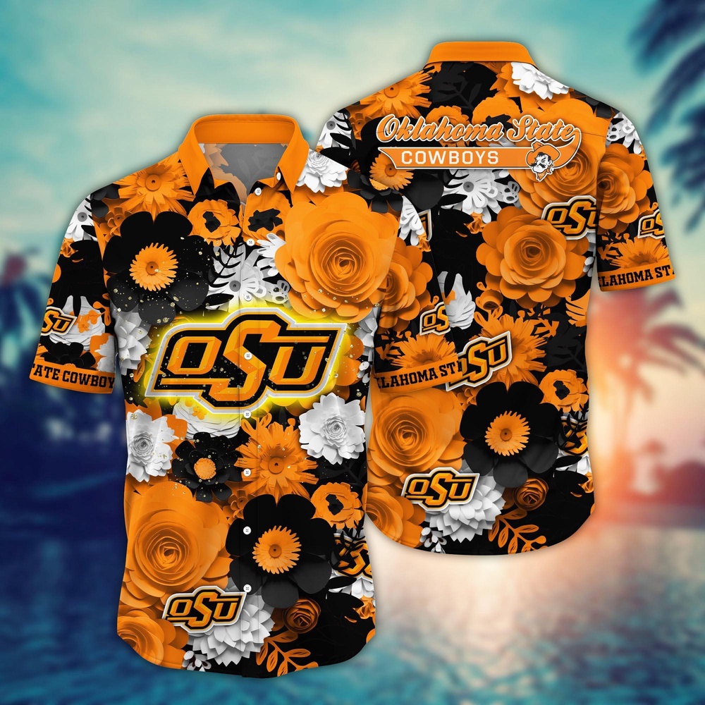 NCAA Oklahoma State Cowboys Hawaiian Shirt Breeze Through Triumph For Fans NCAA Oklahoma State Cowboys Hawaiian Shirt Breeze Through Triumph For Fans