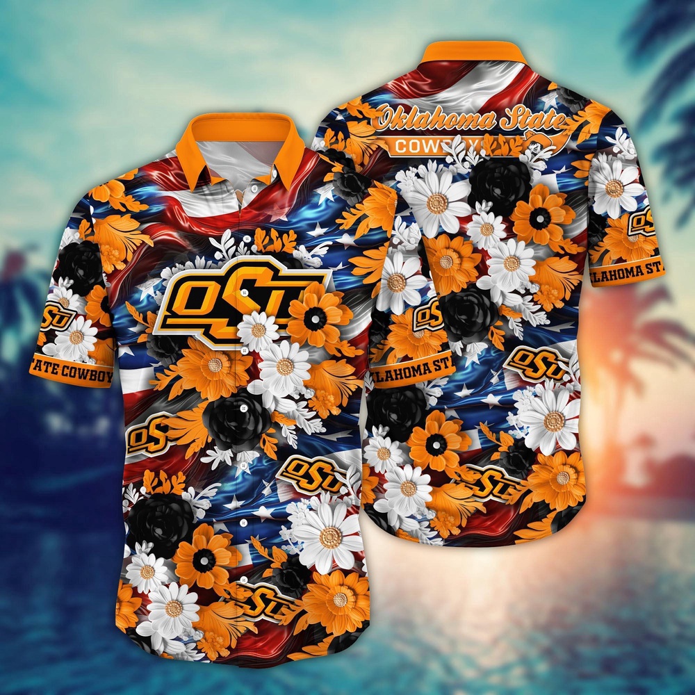 NCAA Oklahoma State Cowboys Hawaiian Shirt Campus Couture Gift For Fans