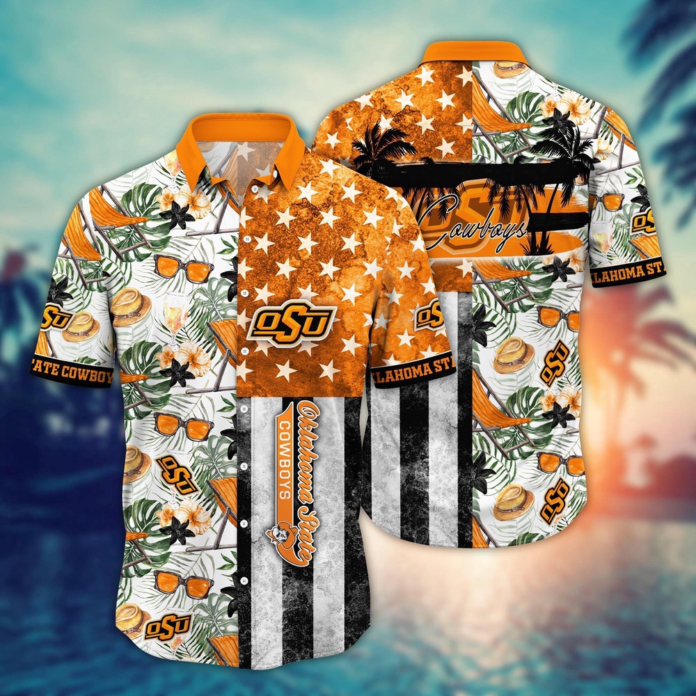 NCAA Oklahoma State Cowboys Hawaiian Shirt Spectator Style Gift For Fans NCAA Oklahoma State Cowboys Hawaiian Shirt Spectator Style Gift For Fans