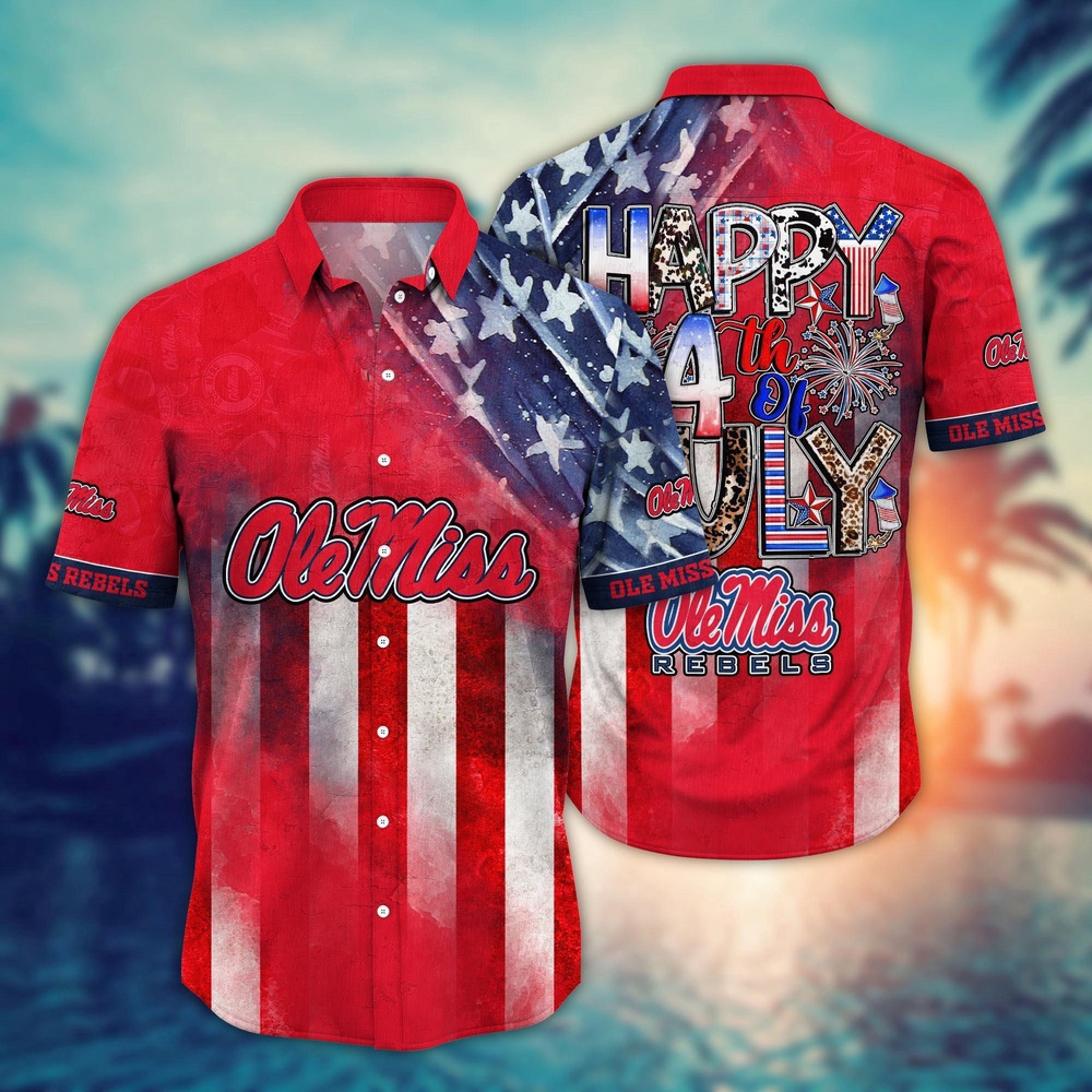 NCAA Ole Miss Rebels Hawaiian Shirt Spectator Symphony Gift For Fans NCAA Ole Miss Rebels Hawaiian Shirt Spectator Symphony Gift For Fans