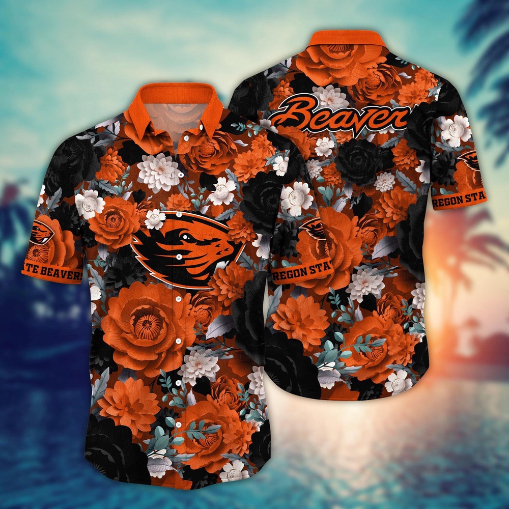NCAA Oregon State Beavers Hawaiian Shirt Sway in Style For Fans