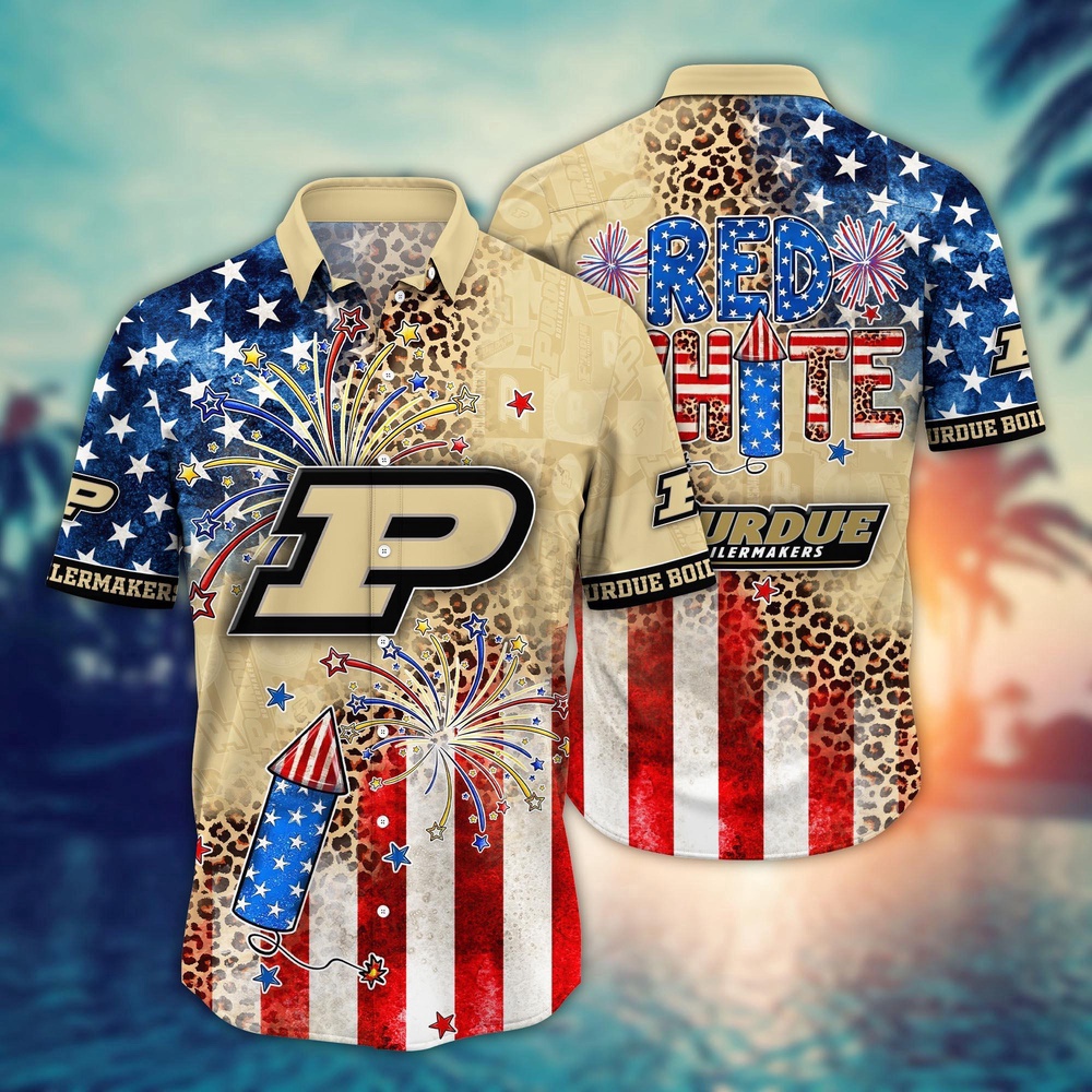 NCAA Purdue Boilermakers Hawaiian Shirt Aloha All Star Style Gift For Fans