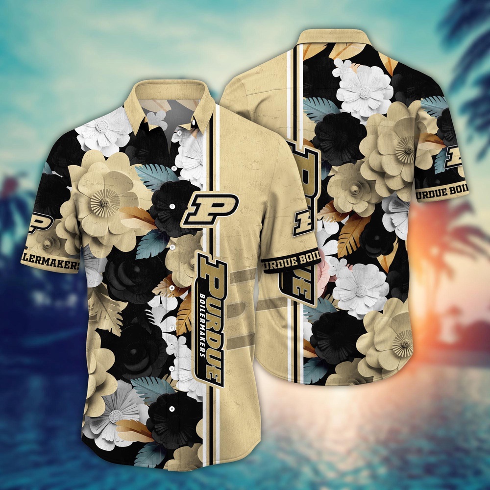 NCAA Purdue Boilermakers Hawaiian Shirt Champion’s Paradise For Sports Fans