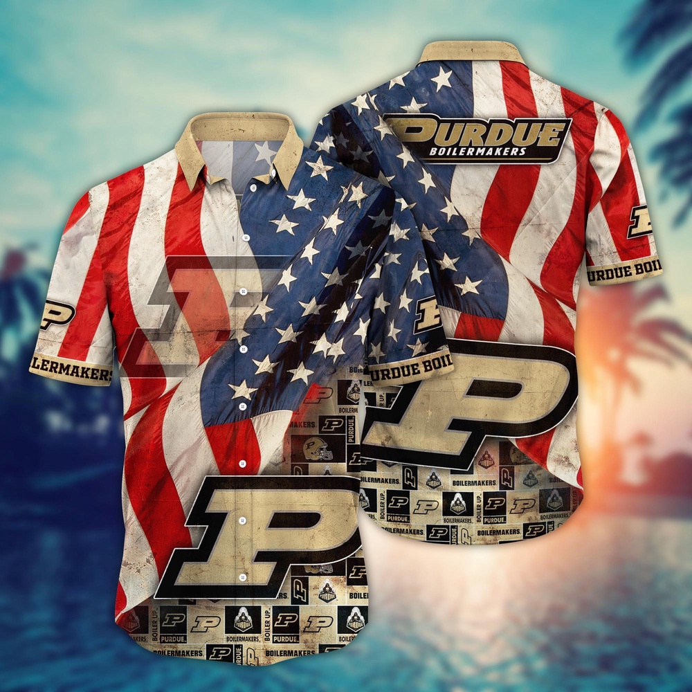 NCAA Purdue Boilermakers Hawaiian Shirt Serenade In Style For Sports Fans