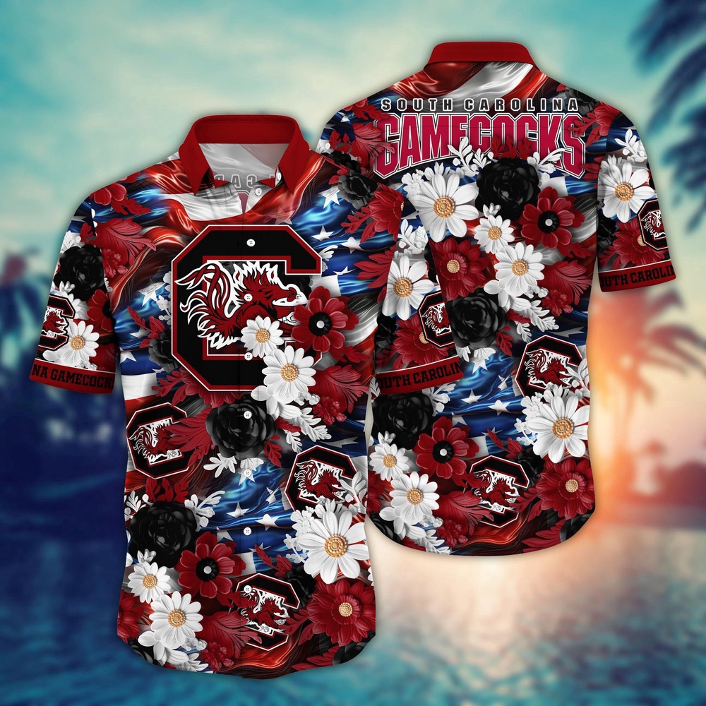 NCAA South Carolina Gamecocks Hawaiian Shirt Campus Couture Gift For Fans