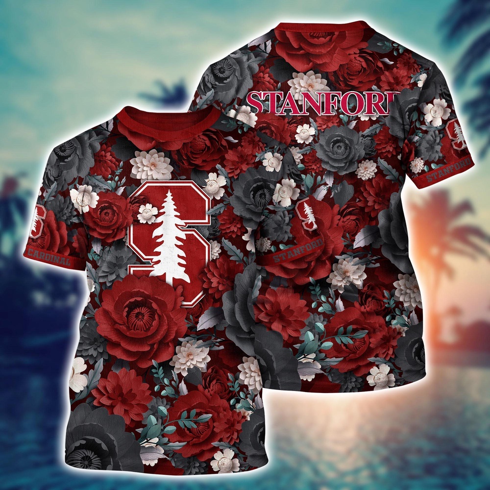 NCAA Stanford Cardinal 3D T-Shirt Chic Vibes in Threads For Sports Fans NCAA Stanford Cardinal 3D T-Shirt Chic Vibes in Threads For Sports Fans