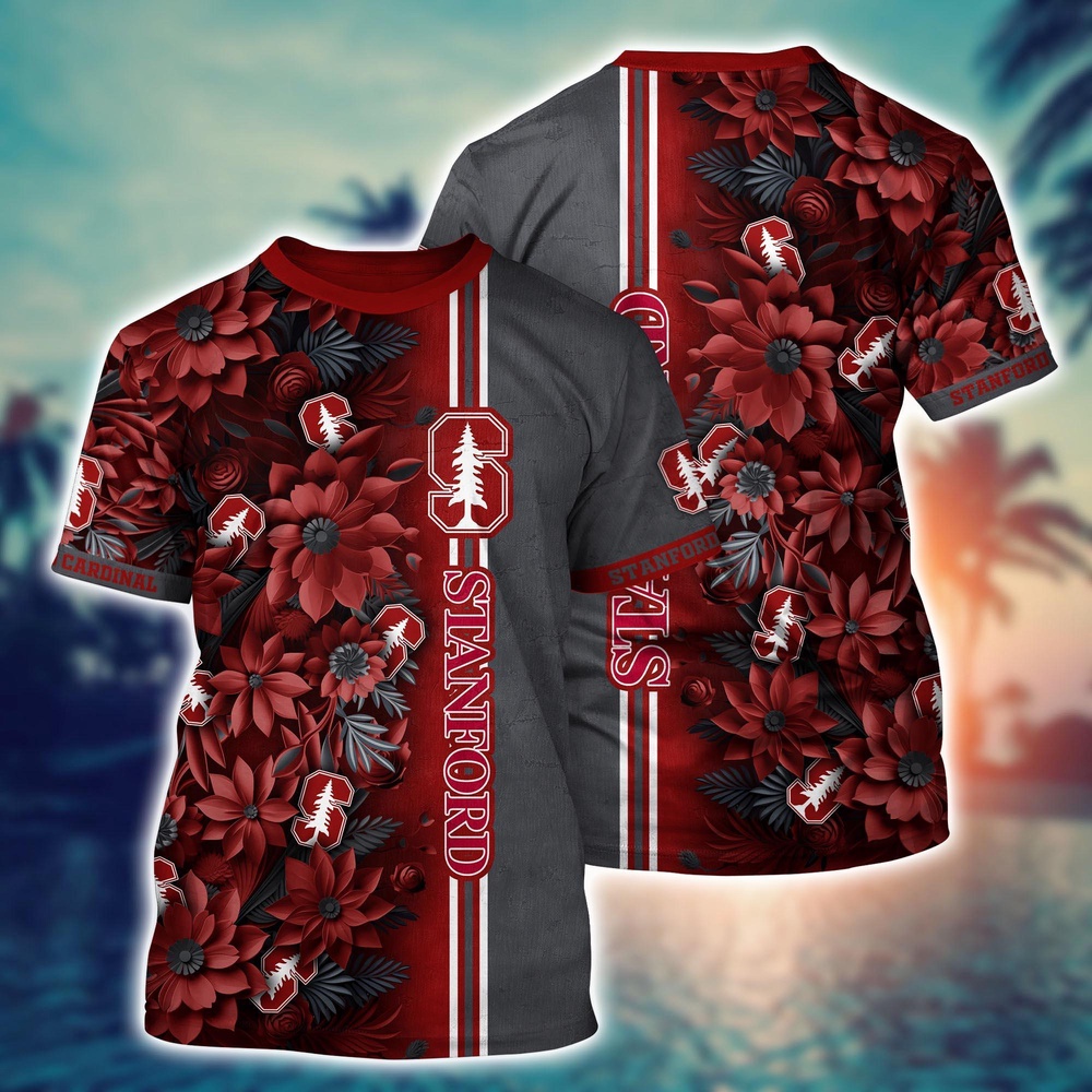 NCAA Stanford Cardinal 3D T-Shirt Signature Style Elegance For Sports Fans NCAA Stanford Cardinal 3D T-Shirt Signature Style Elegance For Sports Fans