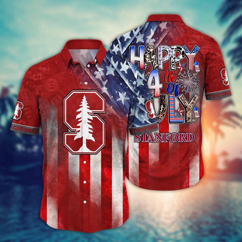 NCAA Stanford Cardinal Hawaiian Shirt Breeze Through NCAA Gift For Fans NCAA Stanford Cardinal Hawaiian Shirt Breeze Through NCAA Gift For Fans