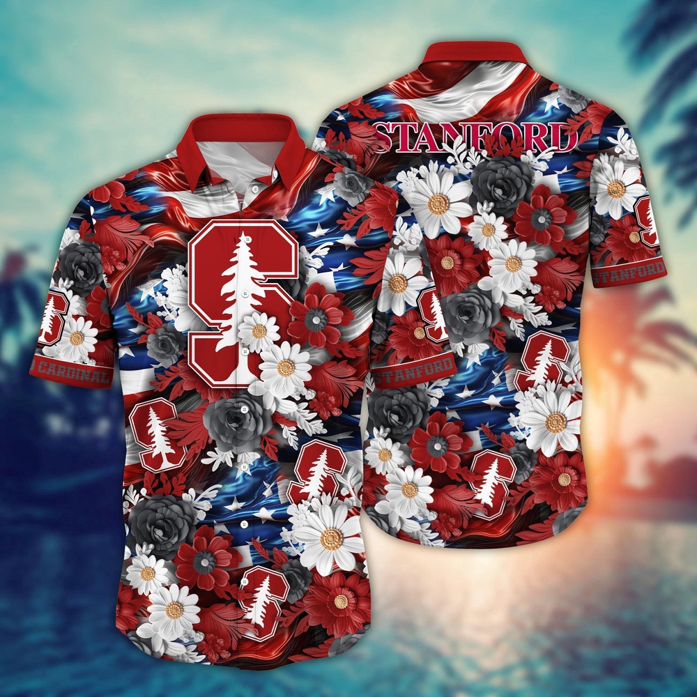 NCAA Stanford Cardinal Hawaiian Shirt Campus Couture Gift For Fans NCAA Stanford Cardinal Hawaiian Shirt Campus Couture Gift For Fans