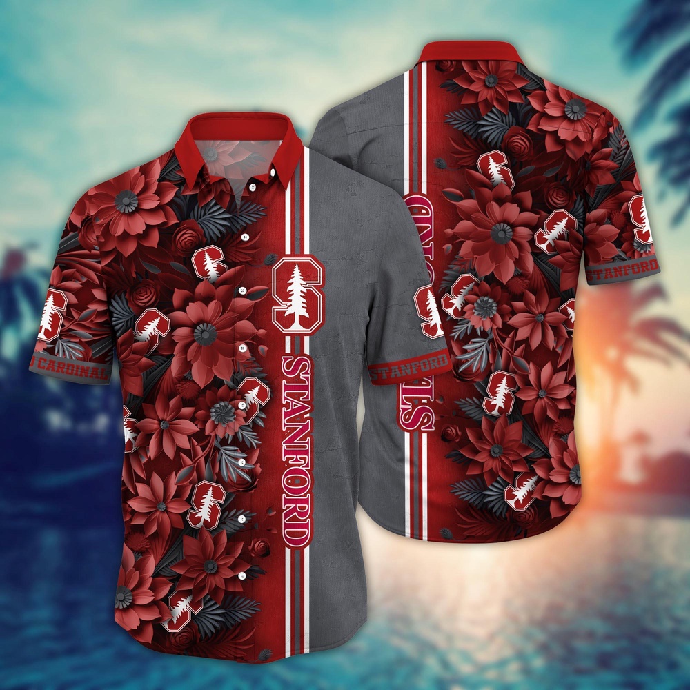 NCAA Stanford Cardinal Hawaiian Shirt Fan Frenzy Aloha Fiesta For Fans NCAA Stanford Cardinal Hawaiian Shirt Fan Frenzy Aloha Fiesta For Fans