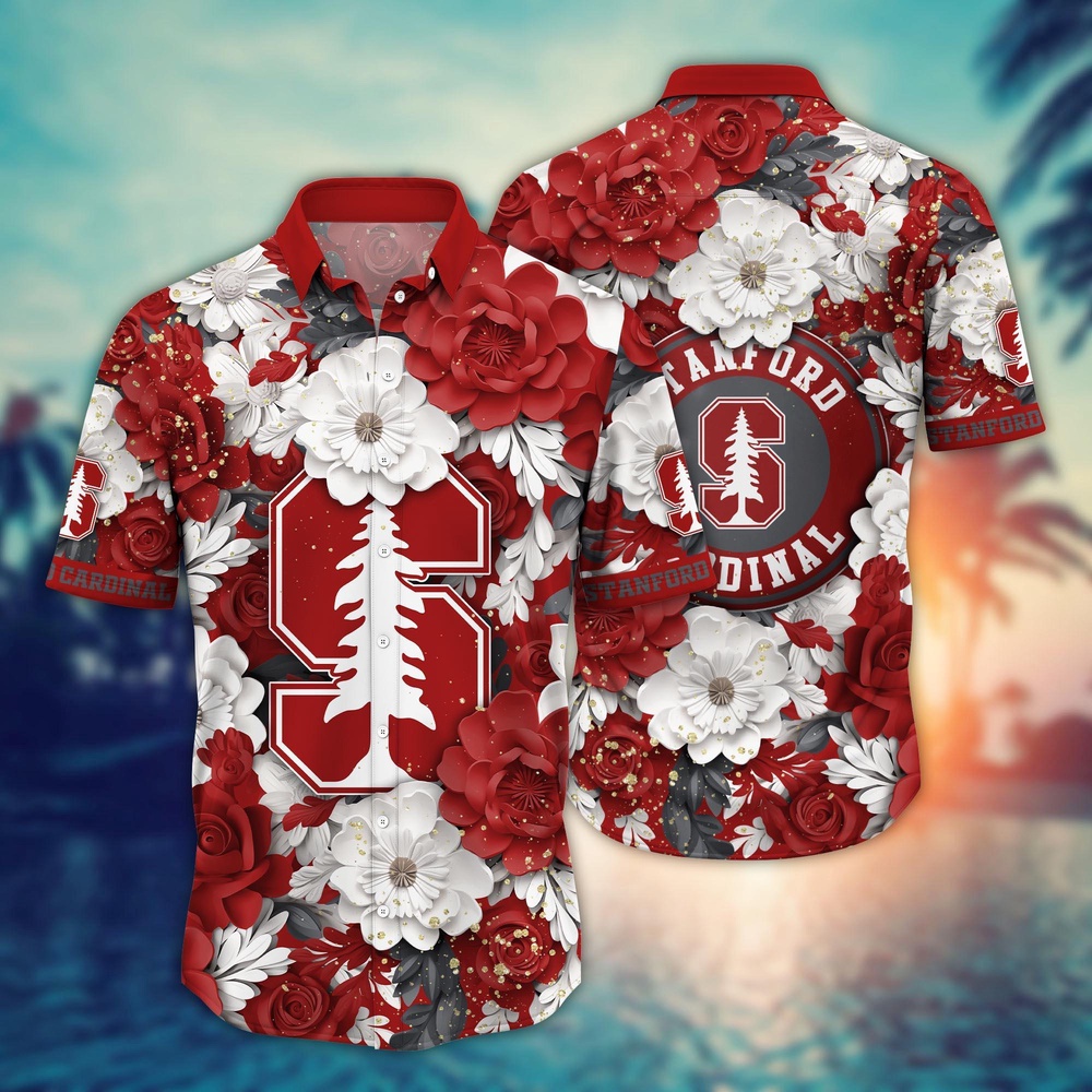 NCAA Stanford Cardinal Hawaiian Shirt Spectacular Aloha Symphony For Fans NCAA Stanford Cardinal Hawaiian Shirt Spectacular Aloha Symphony For Fans