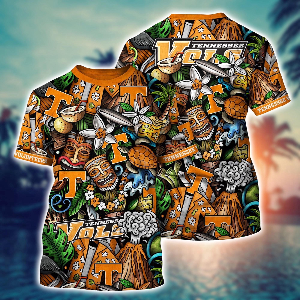 NCAA Tennessee Volunteers 3D T-Shirt Fashion Forward Vibes For Fans