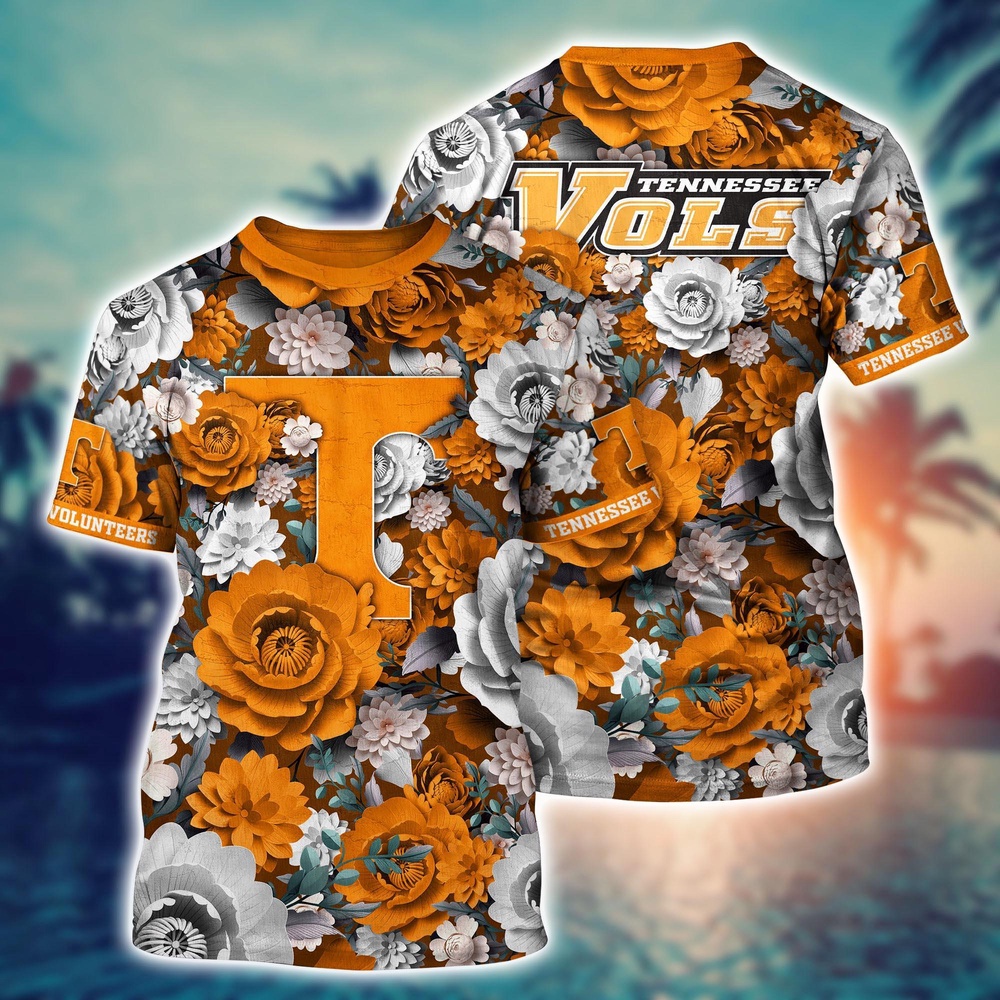 NCAA Tennessee Volunteers 3D T-Shirt Trendsetting Threads Fashion For Sports Fans
