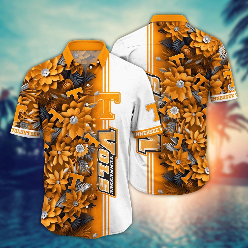 NCAA Tennessee Volunteers Hawaiian Shirt Paradise Found For Fans NCAA Tennessee Volunteers Hawaiian Shirt Paradise Found For Fans