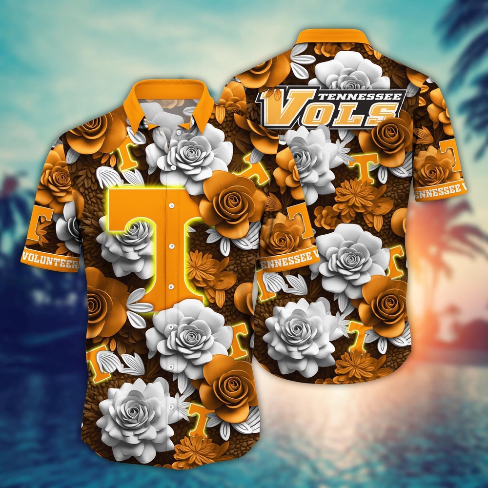 NCAA Tennessee Volunteers Hawaiian Shirt Sway In Style For Sports Fans NCAA Tennessee Volunteers Hawaiian Shirt Sway In Style For Sports Fans