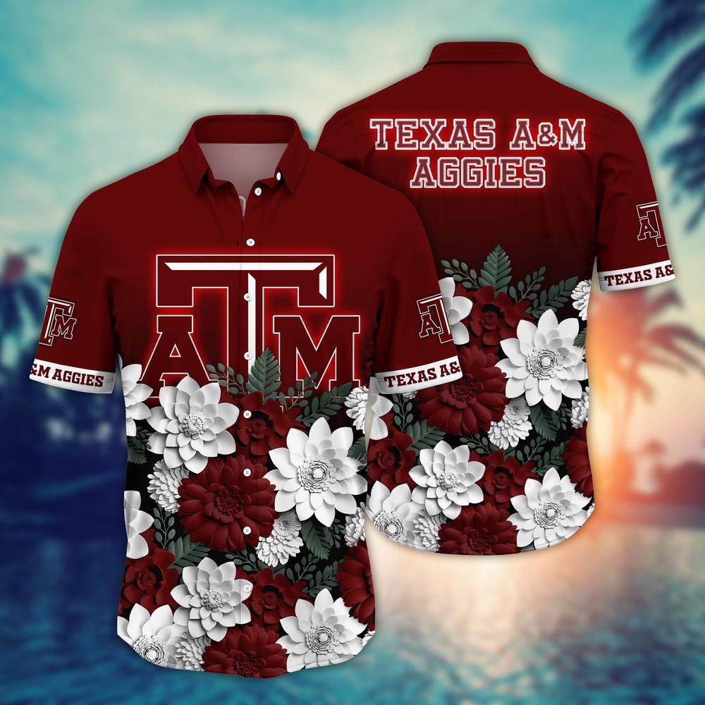 NCAA Texas A&M Aggies Hawaiian Shirt Spectacle Swing For Fans NCAA Texas A&M Aggies Hawaiian Shirt Spectacle Swing For Fans