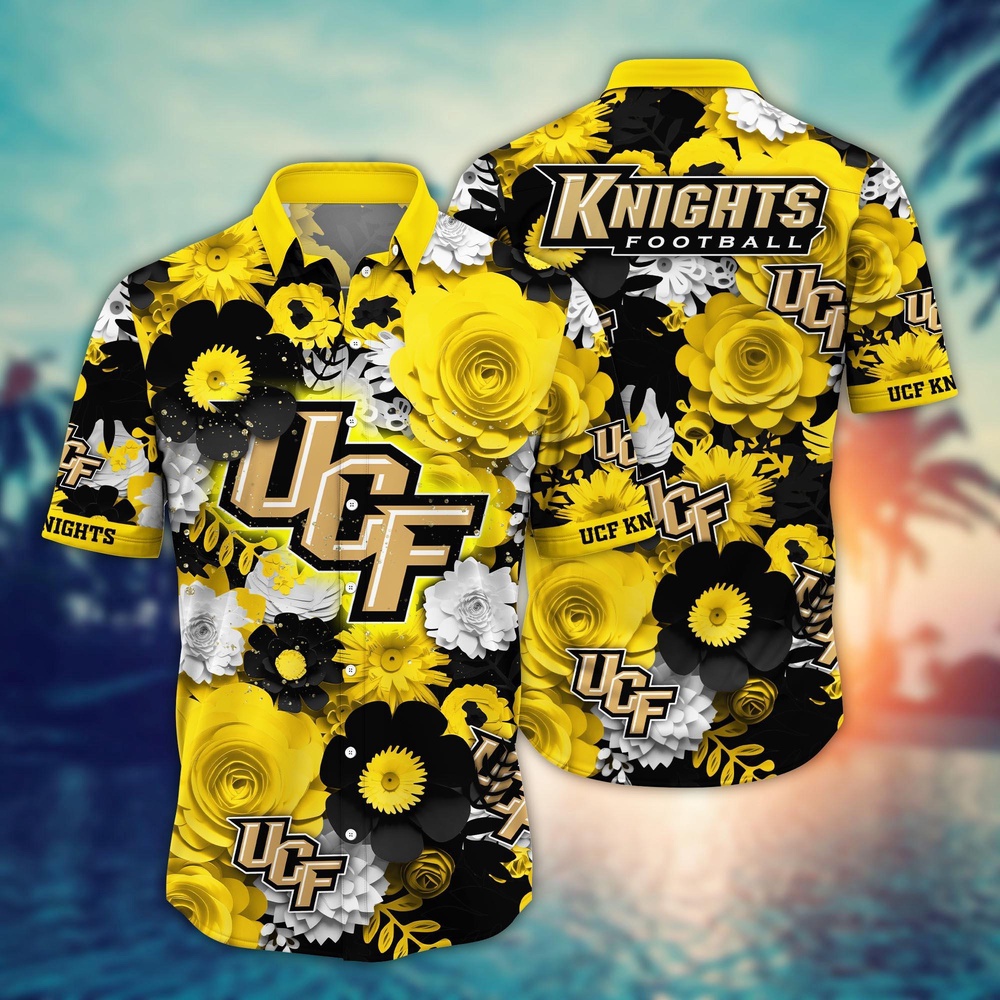 NCAA UCF Knights Hawaiian Shirt Breeze Through Triumph For Fans NCAA UCF Knights Hawaiian Shirt Breeze Through Triumph For Fans