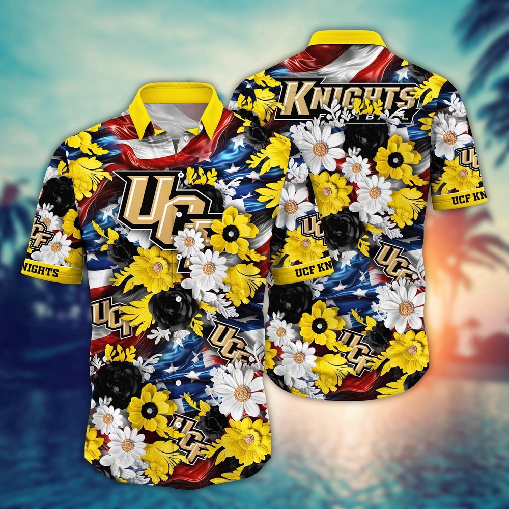 NCAA UCF Knights Hawaiian Shirt Campus Couture Gift For Fans NCAA UCF Knights Hawaiian Shirt Campus Couture Gift For Fans